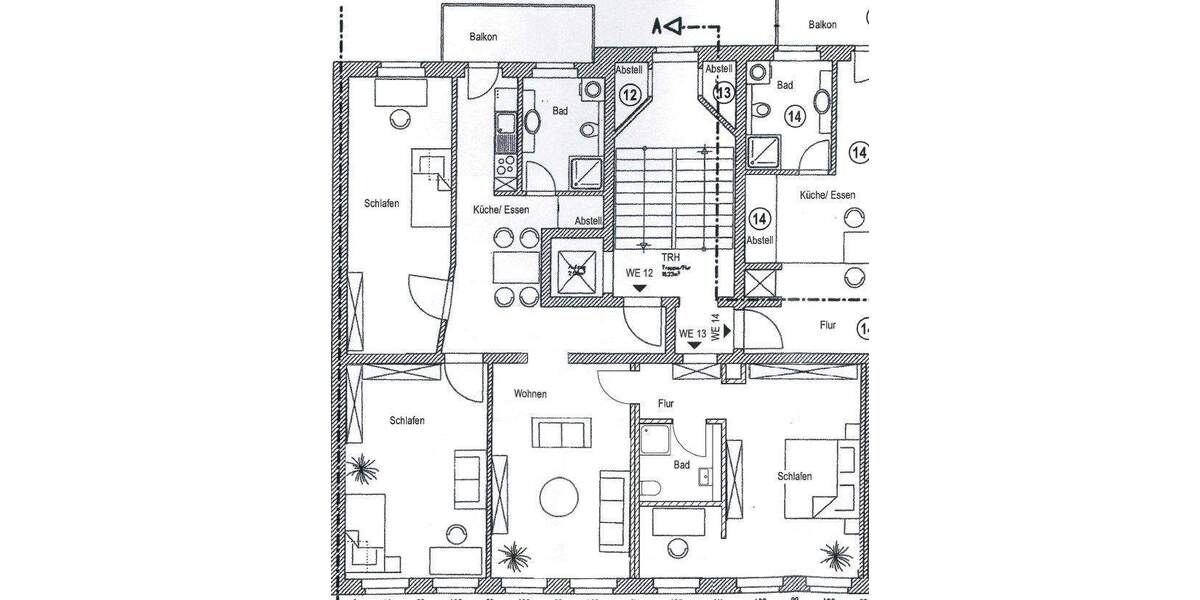 Etagenwohnung Leipzig Reudnitz-Thonberg - 4 Zimmer, 107 m&sup2;, 339.570&euro; | Angebot:24595461
