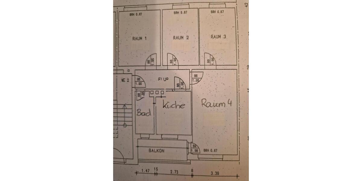 Erdgeschoßwohnung Leipzig Südost - 4 Zimmer, 80 m&sup2;, 1.100&euro; | Angebot:26611457
