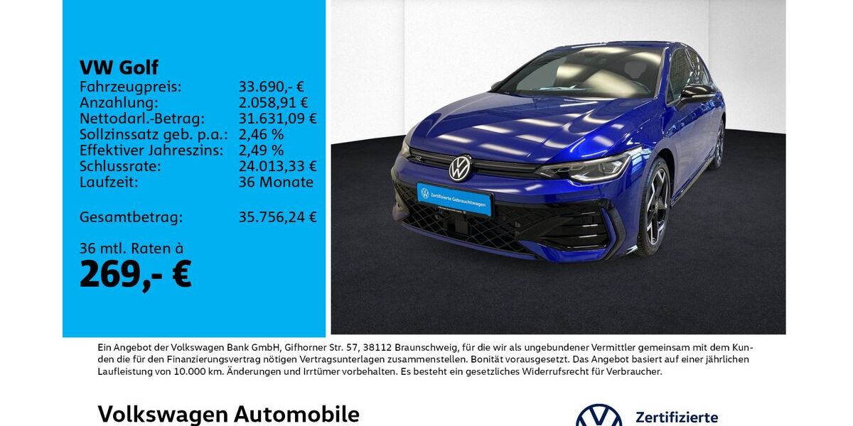 VW Golf 14.459 km 31.620 &euro; Leipzig 04178
