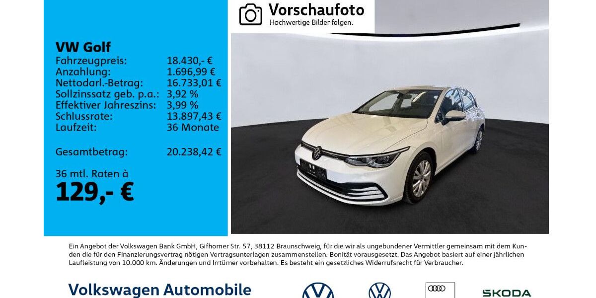 VW Golf 72.211 km 17.960 &euro; Leipzig 04178