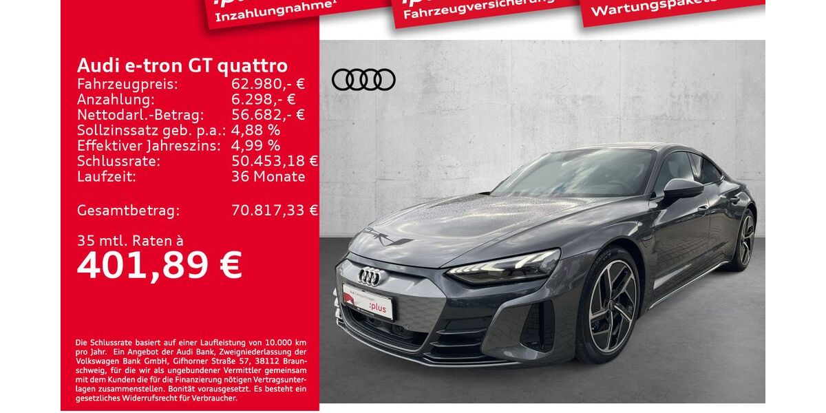 Audi e-tron GT 20.613 km 57.980 &euro; Leipzig 04129