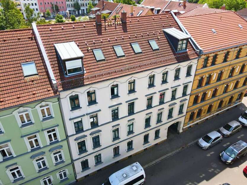 +Vermietete Dachgeschoßwohnung im beliebten Leipziger Stadtteil Altlindenau+