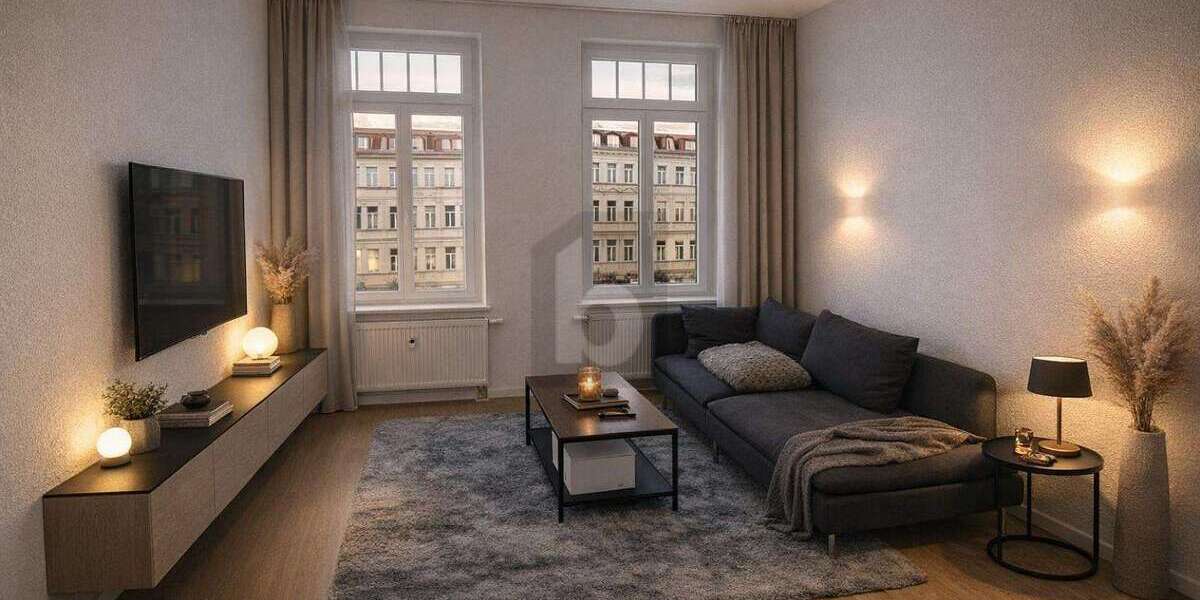 Etagenwohnung Leipzig Nord - 2 Zimmer, 55 m&sup2;, 149.000&euro; | Angebot:25439364
