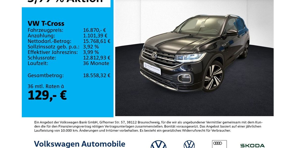VW T-Cross 61.311 km 16.870 &euro; Leipzig 04277