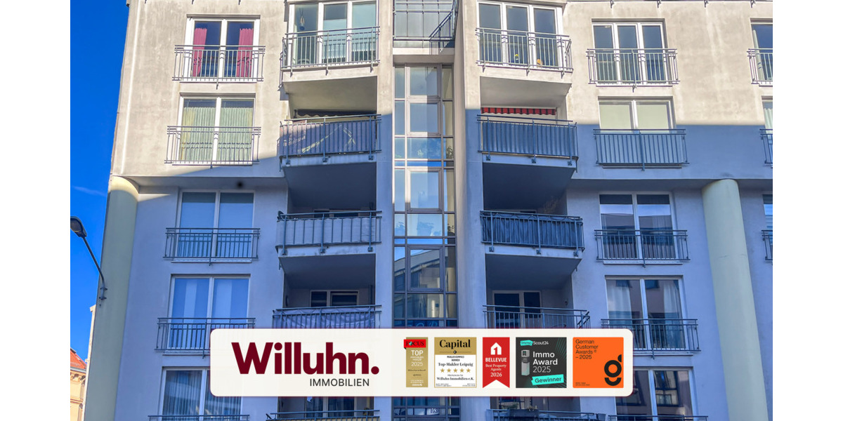 Etagenwohnung Leipzig Neustadt-Neuschönefeld - 2 Zimmer, 58 m&sup2;, 185.000&euro; | Angebot:26155098