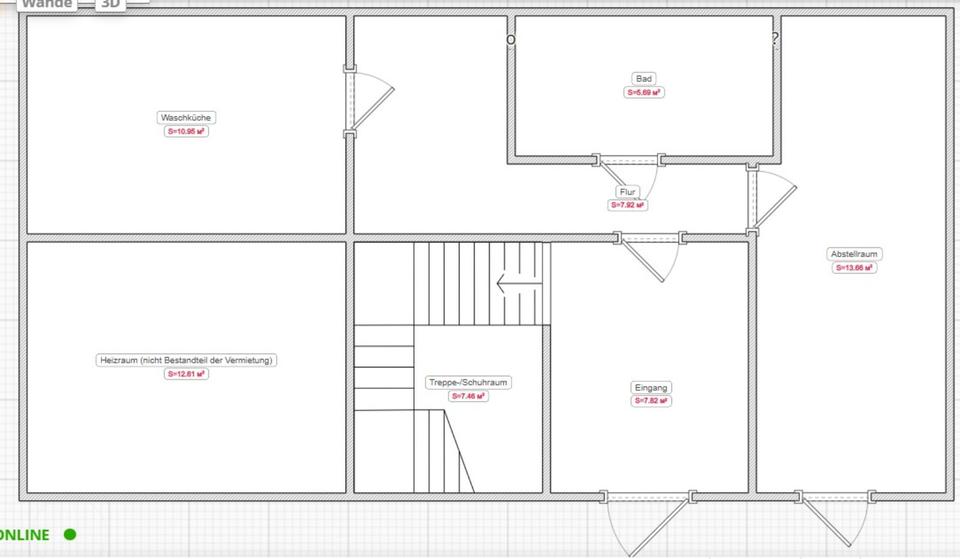 Etagenwohnung Hohenmölsen - 5 Zimmer, 132 m&sup2;, 800&euro; | Angebot:25418005