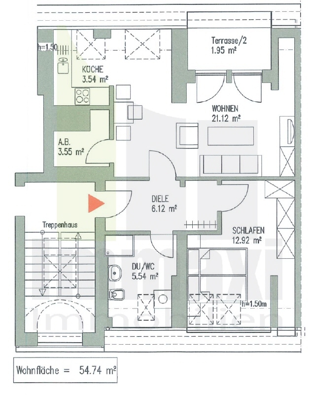 EUTRITZSCH + 2 RAUM MIETWOHNUNG + ERSTBEZUG NACH DACHGESCHOSSAUSBAU 2 zimmer
