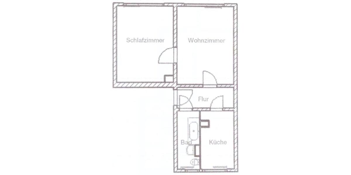 2-Zi-Whg in Leipzig-Marienbrunn mit Blick ins Grüne 2 zimmer