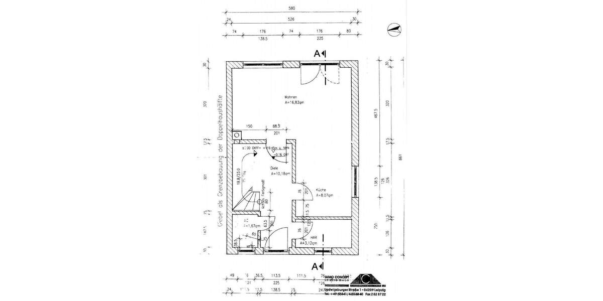 Doppelhaushälfte Leipzig Knautkleeberg-Knauthain - 4 Zimmer, 87 m&sup2;, 340.000&euro; | Angebot:25662444