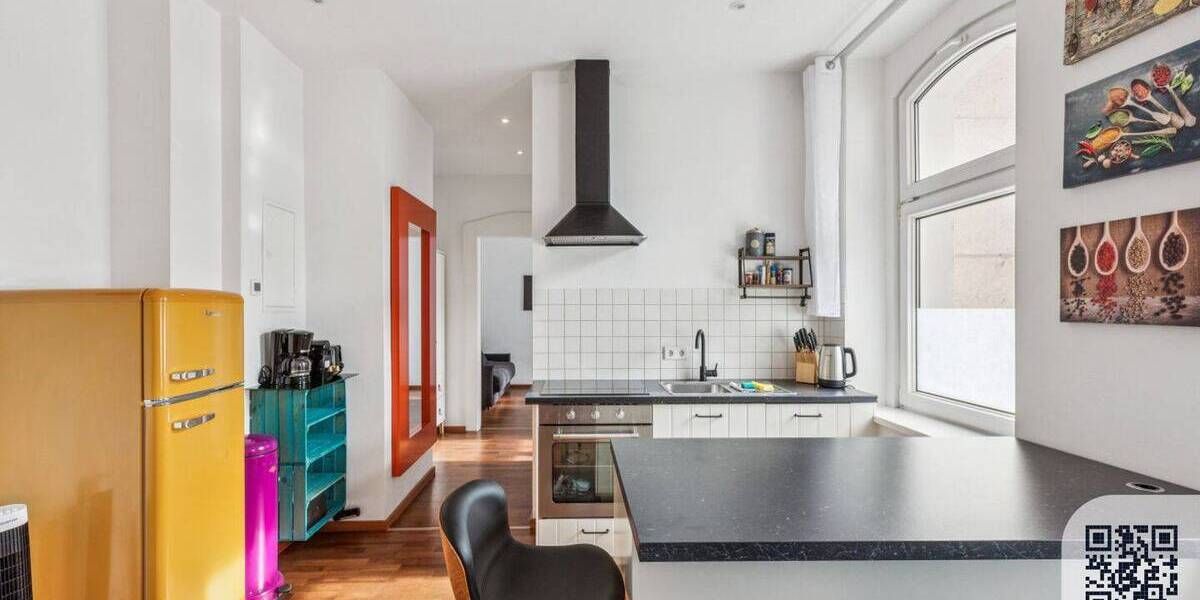 Etagenwohnung Leipzig Zentrum-Ost - 2 Zimmer, 1.376&euro; | Angebot:26678849