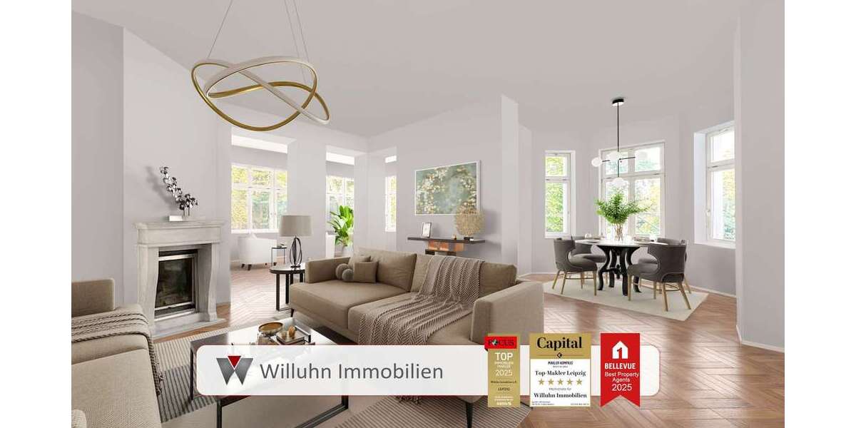 Wohnung zum Kaufen in Leipzig 995.000 € 181.85 m² 4 zimmer