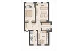 Hochparterre Böhlen - 2 Zimmer, 63 m&sup2;, 530&euro; | Angebot:26477152
