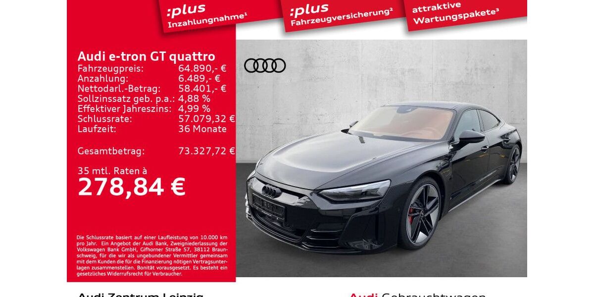 Audi e-tron GT 33.447 km 62.440 &euro; Leipzig 04129