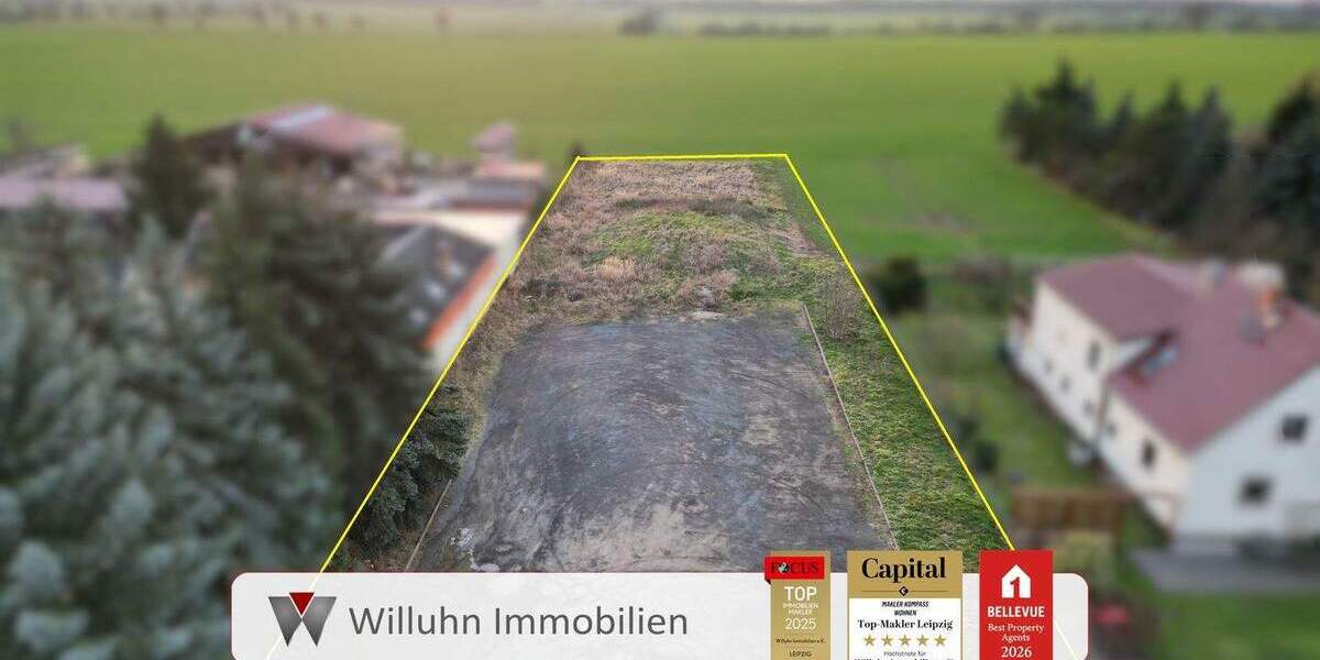 Nur 12 Minuten bis Leipzig & Seenähe | Über 2.400 m² Grundstück in Feldlage zimmer