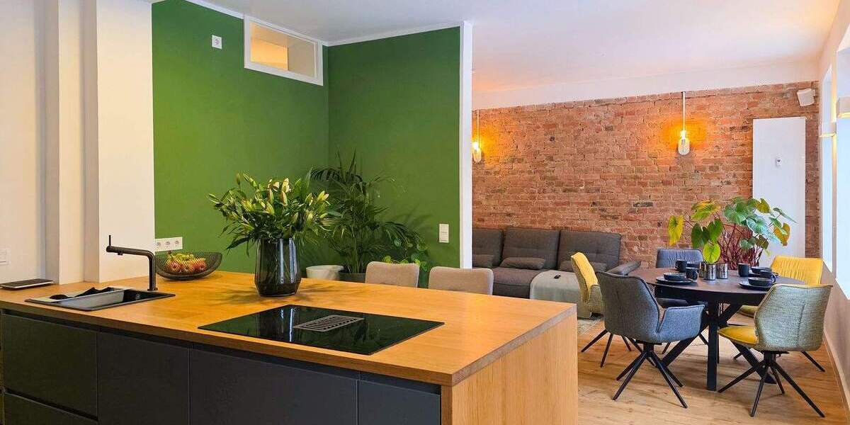 Etagenwohnung Leipzig Schleußig - 3 Zimmer, 118 m&sup2;, 539.000&euro; | Angebot:25733696