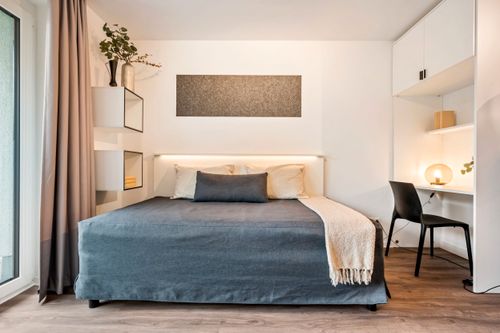 Etagenwohnung Leipzig Süd - 1 Zimmer, 25 m&sup2;, 492&euro; | Angebot:22744119