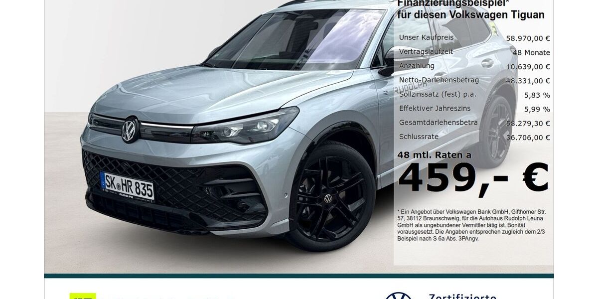 VW Tiguan 5.000 km 58.970 &euro; Leuna 06237