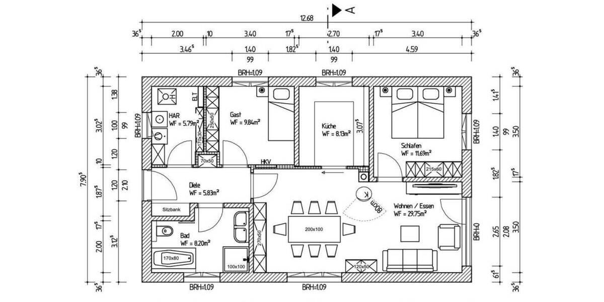 Bungalow Taucha - 4 Zimmer, 80 m&sup2;, 423.265&euro; | Angebot:25692345