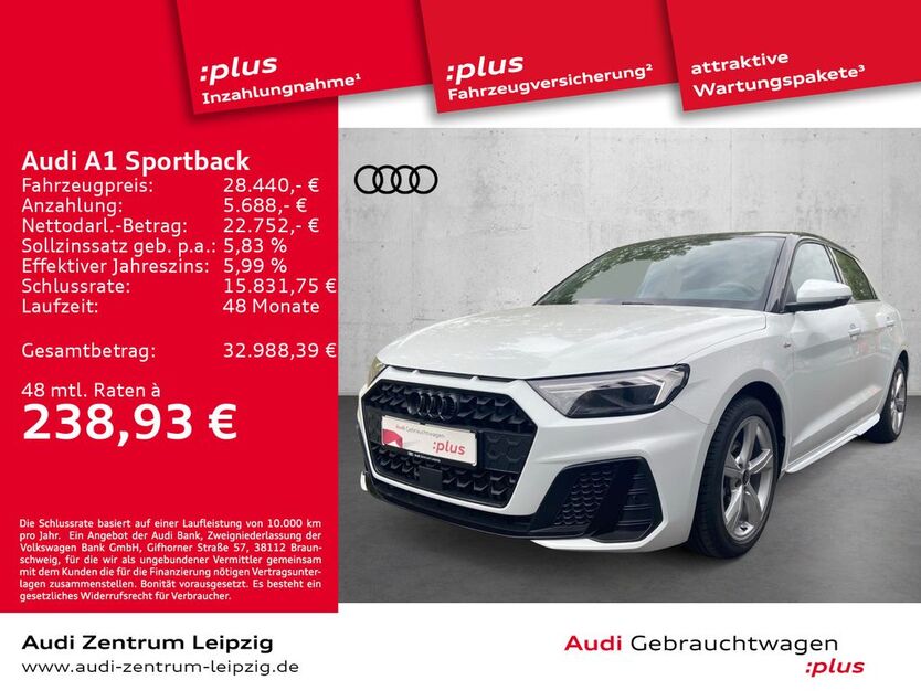 Audi A1 17.653 km 27.890 € Leipzig 04129