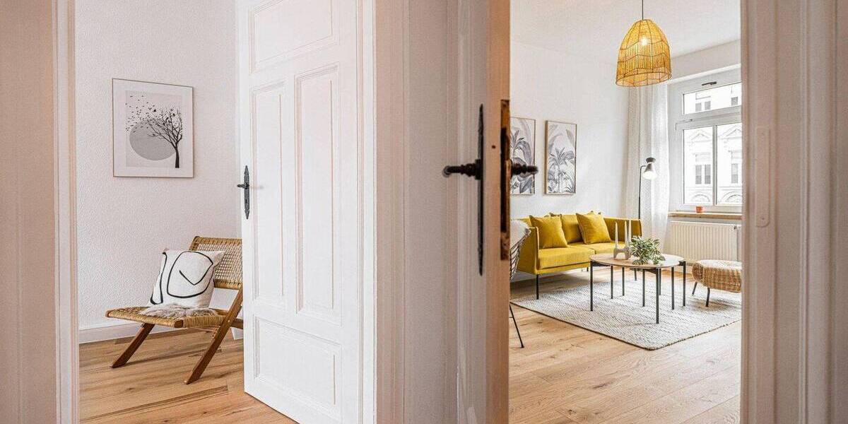 Etagenwohnung Leipzig Möckern - 2 Zimmer, 52 m&sup2;, 665&euro; | Angebot:26595528