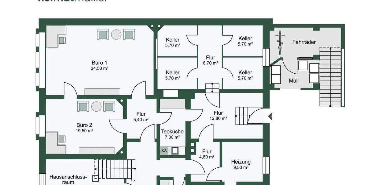 Mehrfamilienhaus, Wohnhaus Leipzig Zentrum-West - 1 Zimmer, 504 m&sup2;, 1.500.000&euro; | Angebot:25692405
