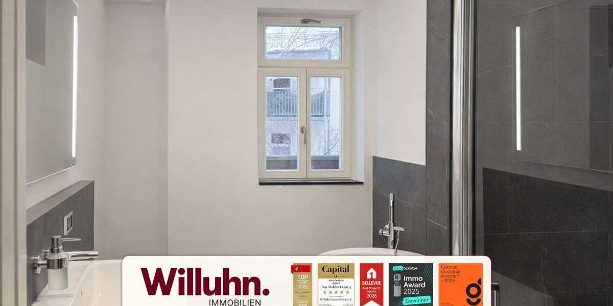 Etagenwohnung Leipzig Nordwest - 2 Zimmer, 65 m&sup2;, 808&euro; | Angebot:25399035