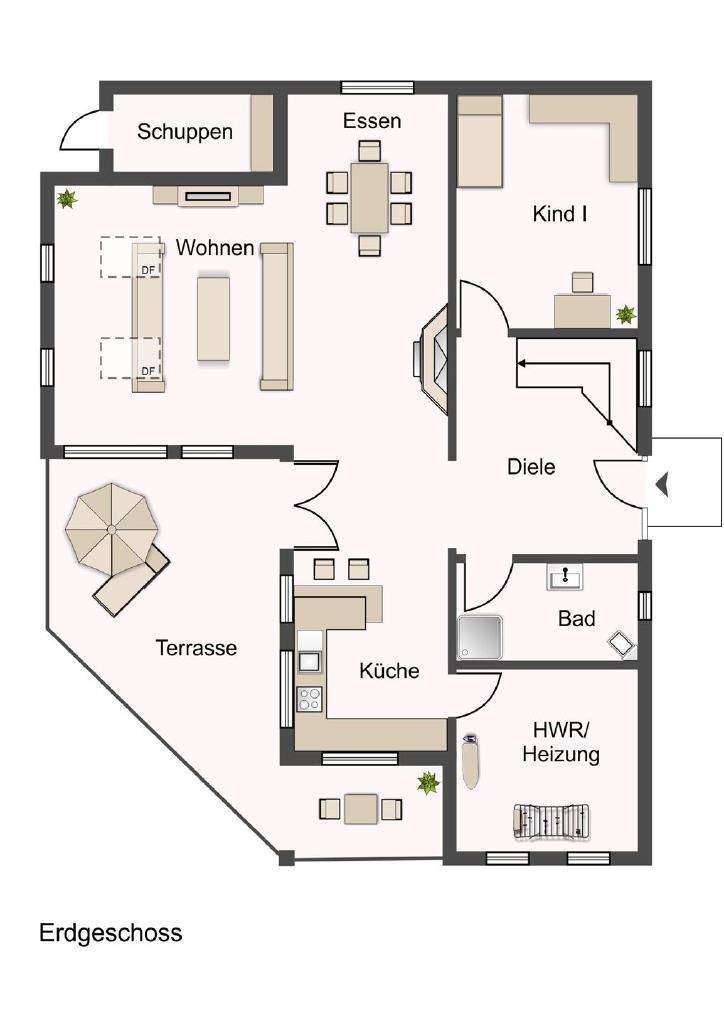 Attraktives Architektenhaus-Ihr neues Familienrefugium 4 zimmer