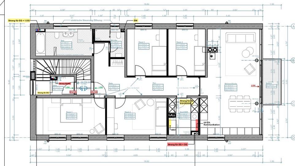Etagenwohnung Leipzig Südwest - 5 Zimmer, 135 m&sup2;, 2.135&euro; | Angebot:25751813