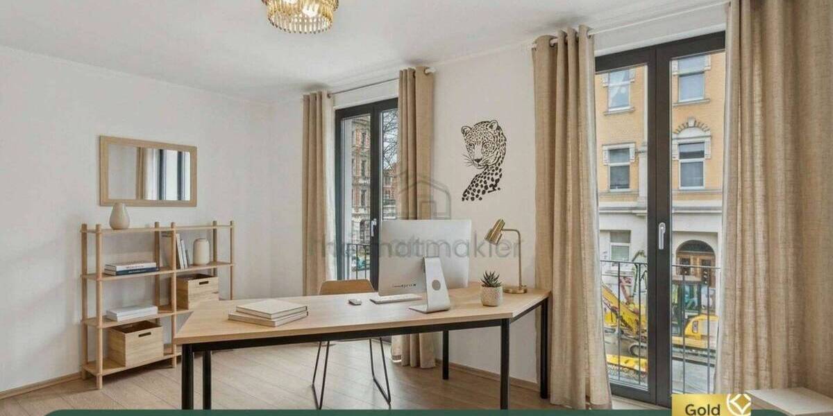Etagenwohnung Leipzig Schleußig - 7 Zimmer, 220 m&sup2;, 795.000&euro; | Angebot:26245236
