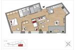 Dachgeschoßwohnung Leipzig Mitte - 3 Zimmer, 77 m&sup2;, 1.385&euro; | Angebot:26677010