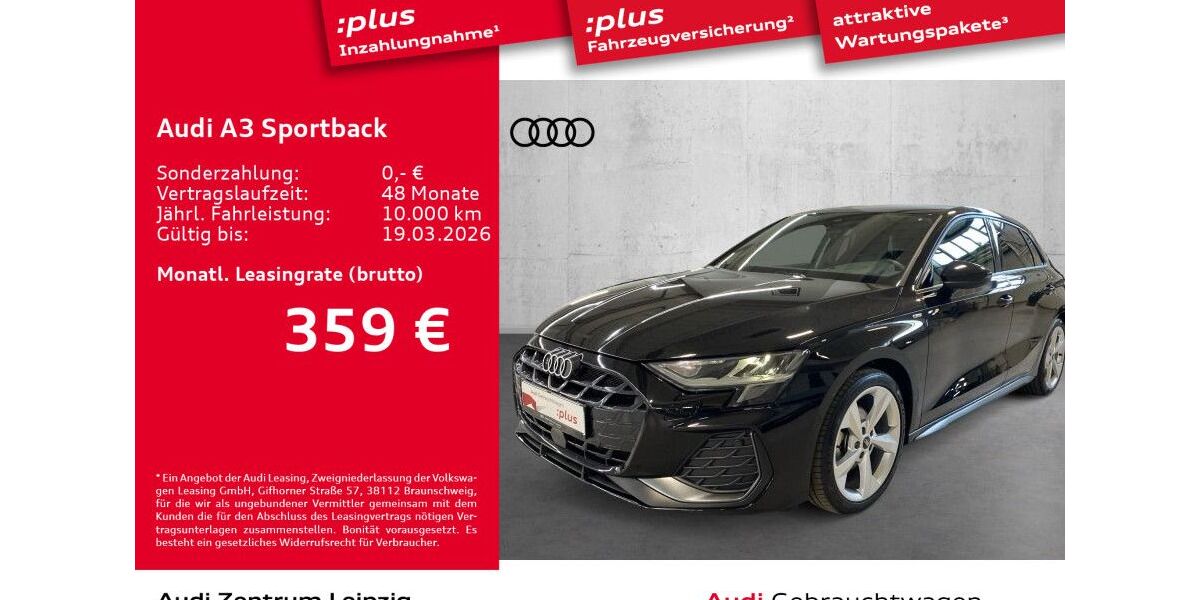Audi A3 24.512 km 35.980 &euro; Leipzig 04129