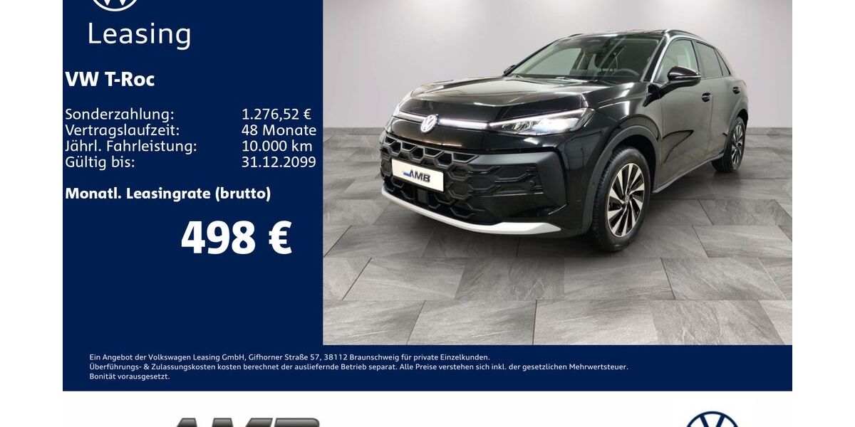 VW T-Roc 4.000 km 33.390 &euro; Borna 04552