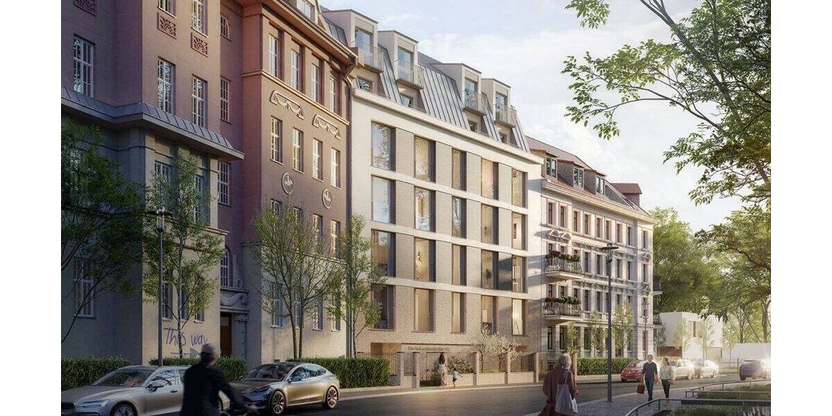 NEUBAU LEIPZIG GOHLIS SÜD | Stilvolle 3-Zimmer-Wohnung im 1. OG mit Aufzug & Stellplatz – KfW 40 QNG 3 zimmer