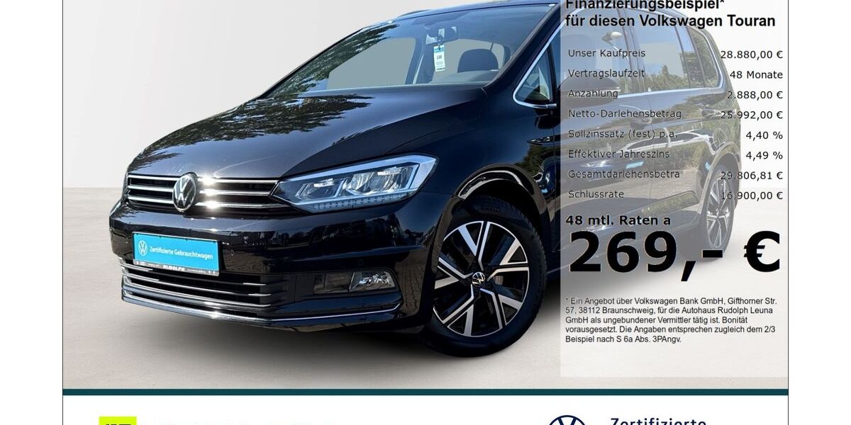 VW Touran 45.800 km 28.270 &euro; Leuna 06237