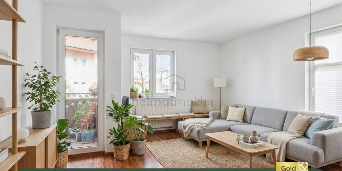 Etagenwohnung Leipzig Lindenau - 3 Zimmer, 69 m&sup2;, 197.000&euro; | Angebot:26245226