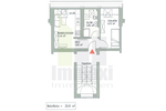 AB JUNI + EUTRITZSCH + 1 ZIMMER MIETWOHNUNG + DACHGESCHOSS - Dachgeschoßwohnung Leipzig Eutritzsch | Angebot:26659906