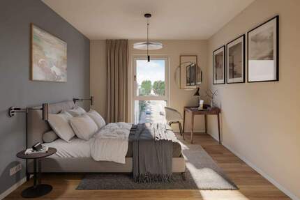 NEUBAUPROJEKT LANGE 30 - 3-Raum-Wohnung mit Balkon, klarer Raumaufteilung und zeitloser Eleganz 3 zimmer