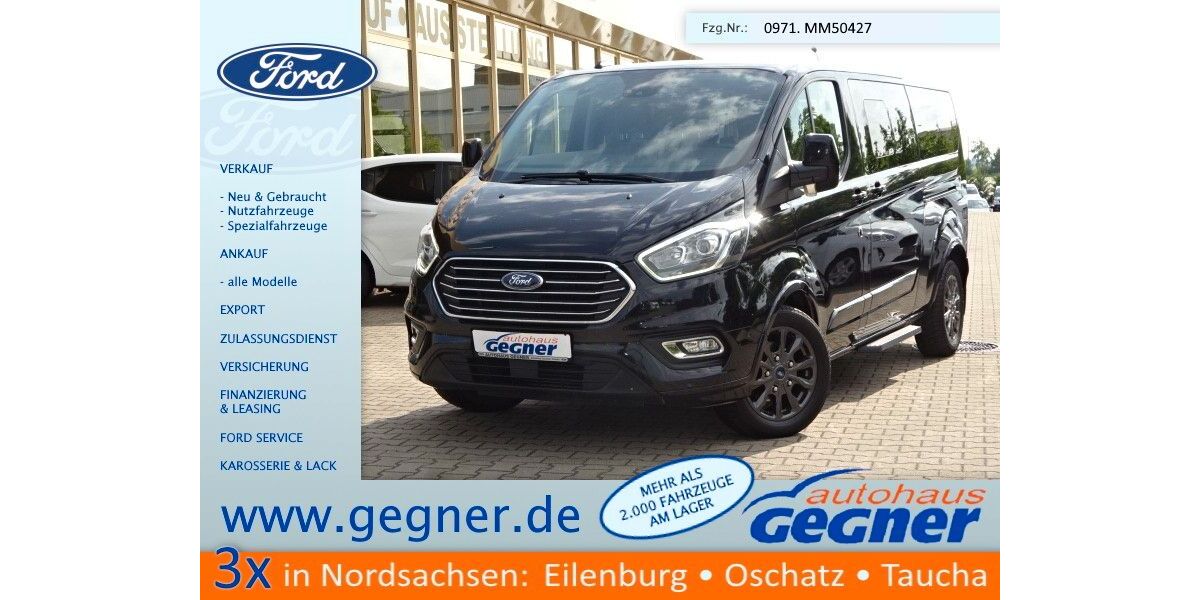 Ford Tourneo Custom 131.690 km 26.640 &euro; Eilenburg 04838