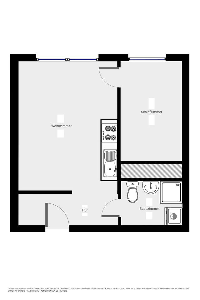 ***AB 15.12.2025*** Smarte 2-Zimmer-Wohnung mit Einbauküche zu vermieten zimmer