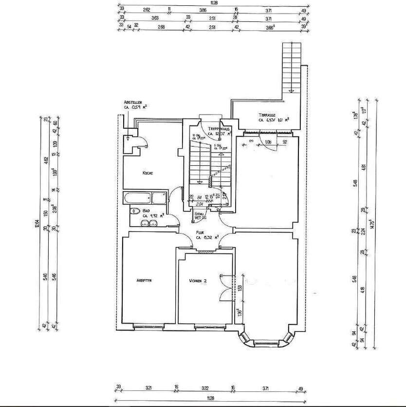 Traumhafte Stadtvilla in Bestlage: Direkt am Rosental mit viel Platz und großem Garten! 8 zimmer