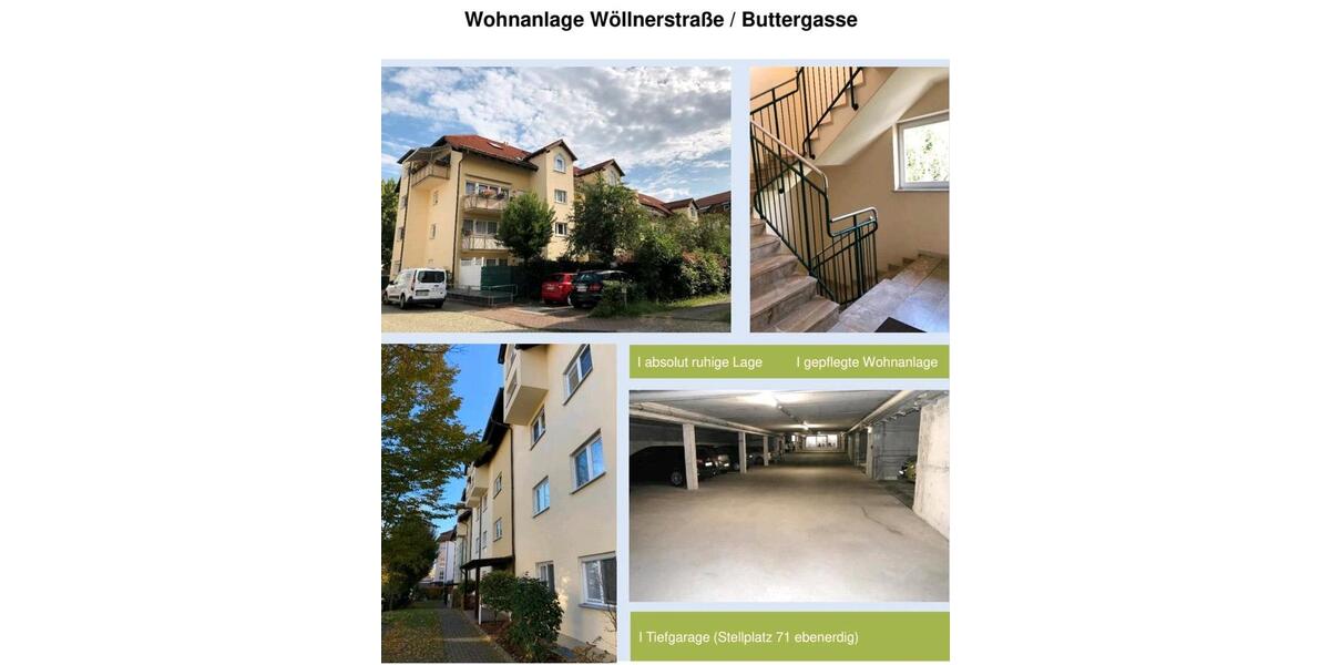Erdgeschoßwohnung Leipzig Südwest - 2 Zimmer, 53 m&sup2;, 764&euro; | Angebot:26644931