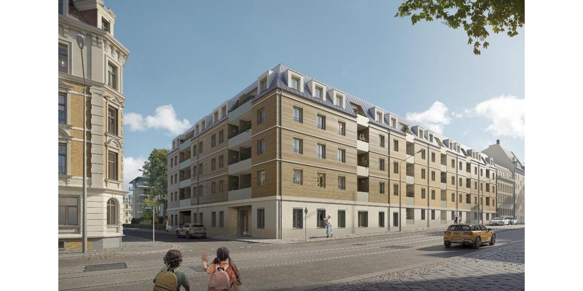 Etagenwohnung Leipzig Altwest - 2 Zimmer, 47 m&sup2;, 738&euro; | Angebot:26639942