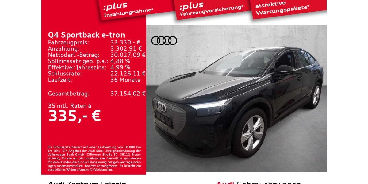 Audi Q4 e-tron 33.026 km 31.880 &euro; Leipzig 04129