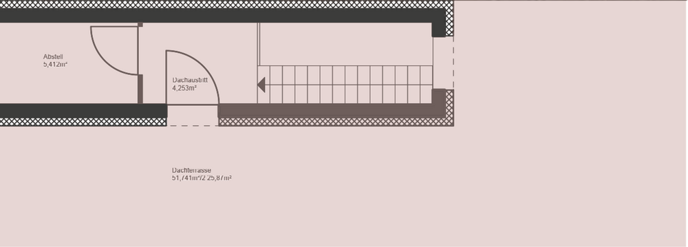 Stadtidyll mit Stil – 3-Zimmer-Wohnung mit Dachterrasse im Gartenhaus 3 zimmer
