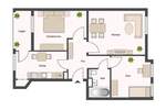 Etagenwohnung Leipzig Eutritzsch - 3 Zimmer, 57 m&sup2;, 169.000&euro; | Angebot:25896709