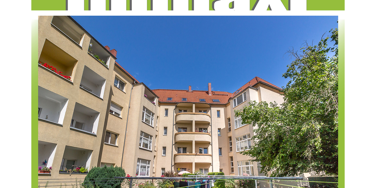 ERSTBEZUG NACH SANIERUNG + EUTRITZSCH + 3 RAUM MIT LOGGIA + AB SOFORT - Etagenwohnung Leipzig Eutritzsch | Angebot:26232921