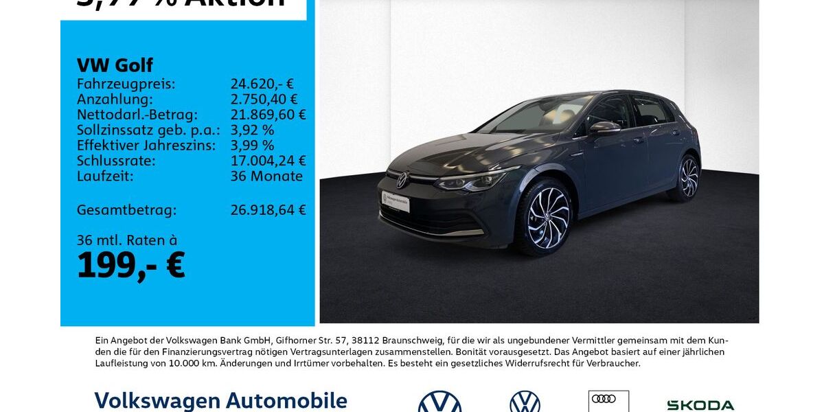 VW Golf 21.450 km 23.920 &euro; Leipzig 04178