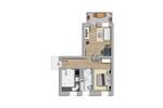 Etagenwohnung Merseburg - 2 Zimmer, 51 m&sup2;, 323&euro; | Angebot:26561572