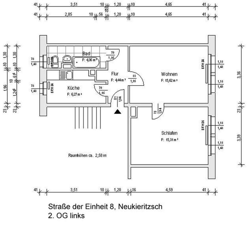 Große Balkone und Fahrstuhl ab Januar 2026 zimmer
