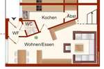 Reihenhaus in Delitzsch-Selben, Terrasse + Balkon + 3 Zimmer + Badewanne